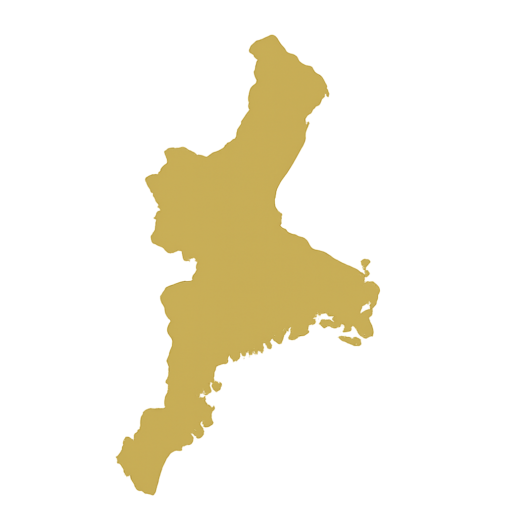 三重県の地図